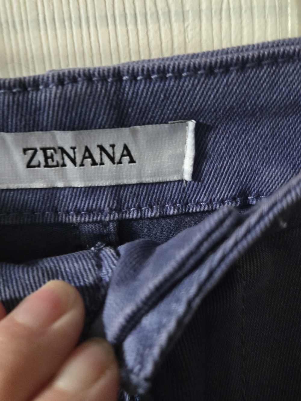 Zenana High-Rise Wide-Leg Pants in MERLIN Blue - Picture 7 of 11